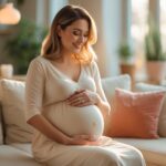 femme-enceinte-caresse-ventre-rituel-lien-bebe-avant-naissance